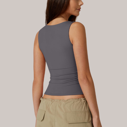 Square Neck Sleeveless