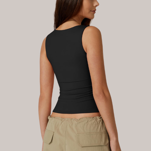 Square Neck Sleeveless