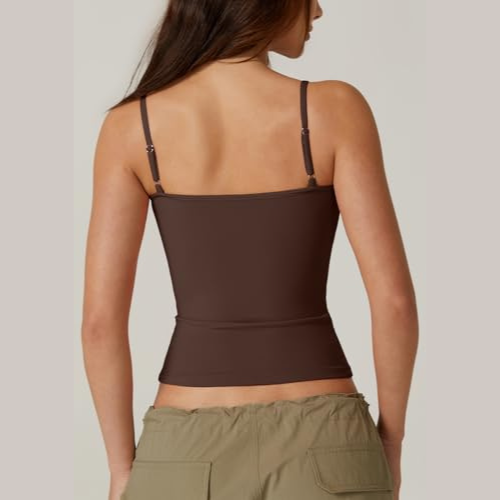 Sleeveless Sweetheart Neck Cropped Tank Top