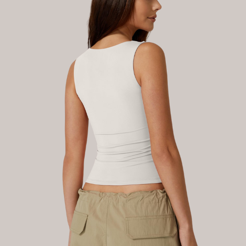 Square Neck Sleeveless