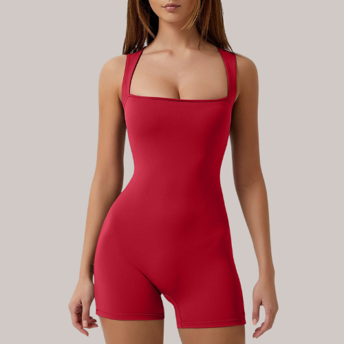 Strappy Square Neck Tank Top