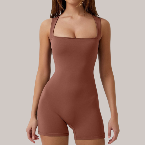 Strappy Square Neck Tank Top