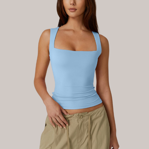 Square Neck Sleeveless