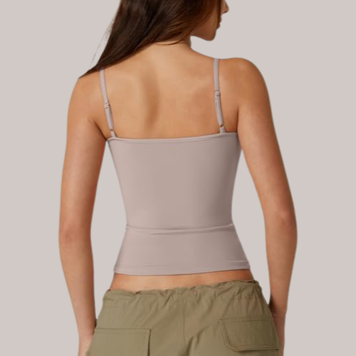 Sleeveless Sweetheart Neck Cropped Tank Top
