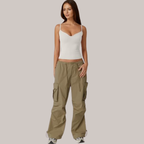 Sleeveless Sweetheart Neck Cropped Tank Top