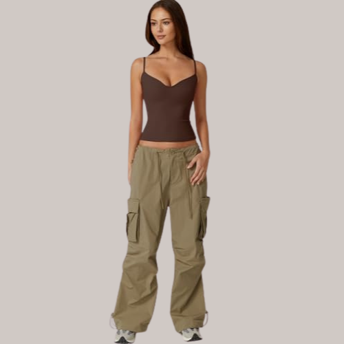 Sleeveless Sweetheart Neck Cropped Tank Top
