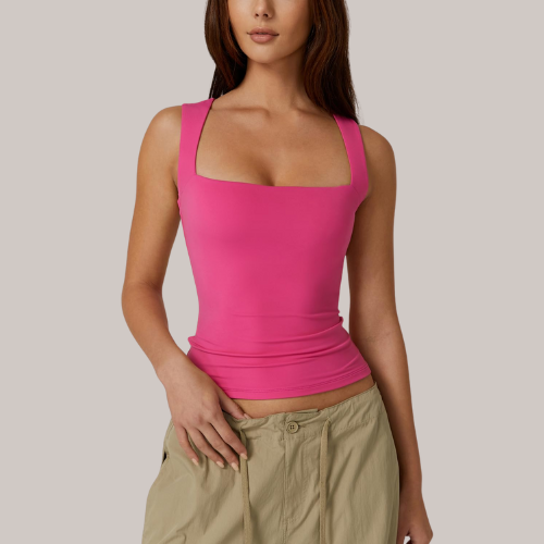 Square Neck Sleeveless